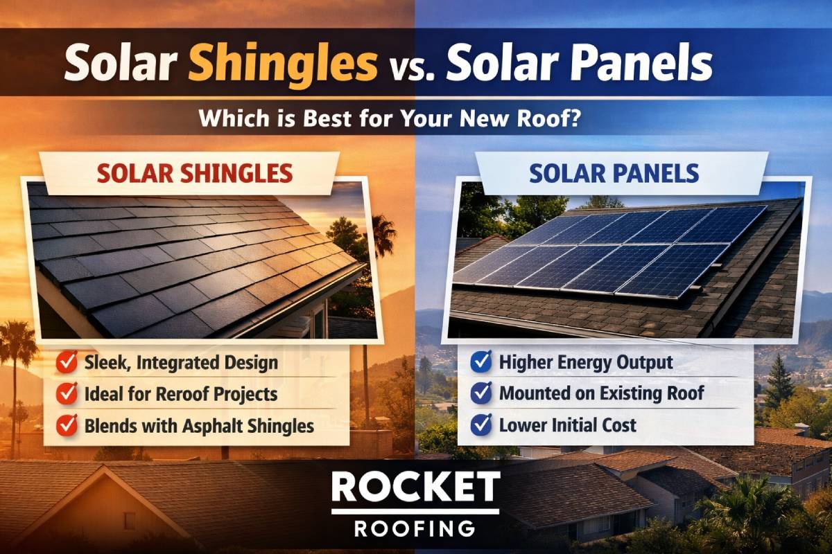 solar shingles vs panels socal roof replacements