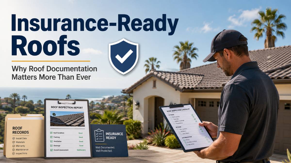 Insurance-Ready Roofs in Southern California