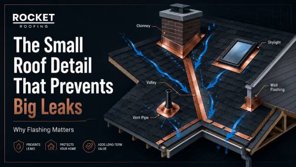 Roof Flashing Problems in Southern California