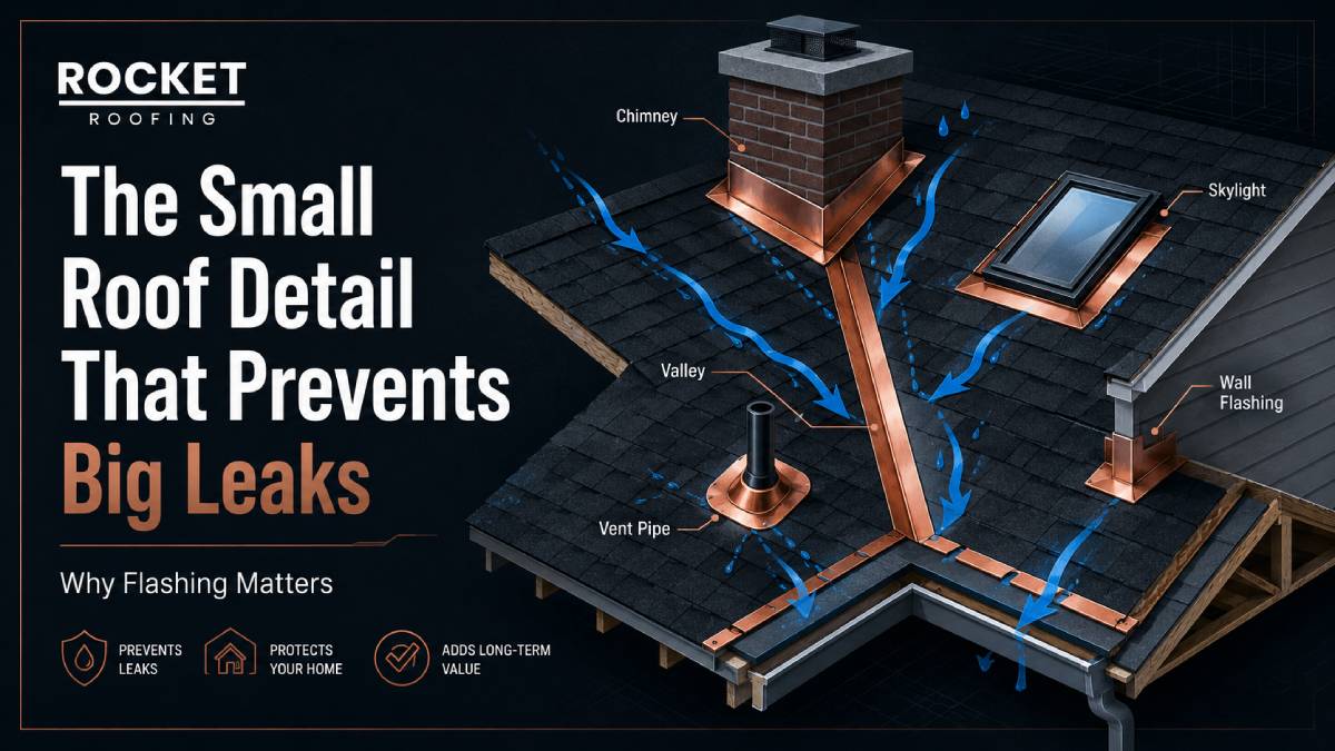 The Small Roof Detail That Prevents Big Leaks Roof Flashing Problems in Southern California