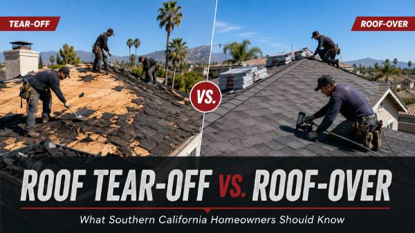 Roof Tear-Off vs. Overlay in Southern California